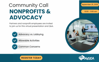 Community Call – Nonprofits and Advocacy